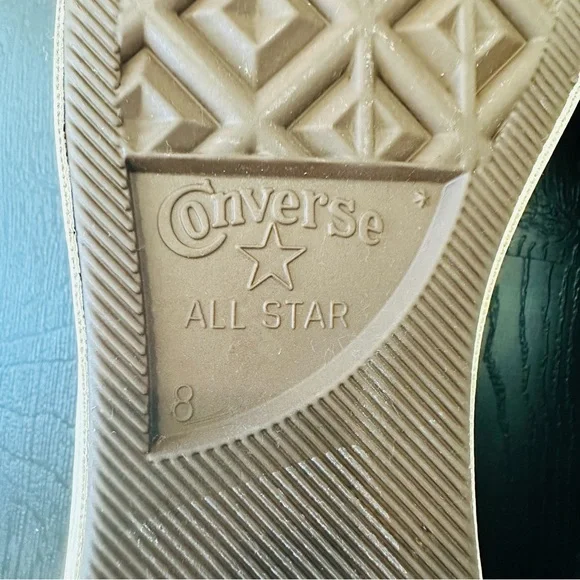 Converse Brown Gum Rubber All Star Sole Sneakers - Picture 9 of 12